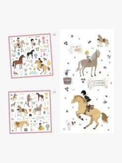 160 Stickers Chevaux DJECO Multicolore - Djeco 5 160 Stickers Chevaux DJECO Multicolore - Djeco -Périphériques Pour Enfants 160 stickers chevaux djeco 2