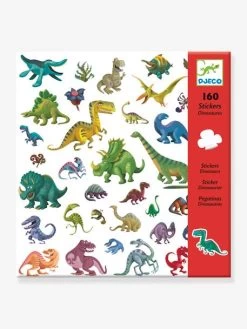 160 Stickers Dinosaures DJECO Vert - Djeco