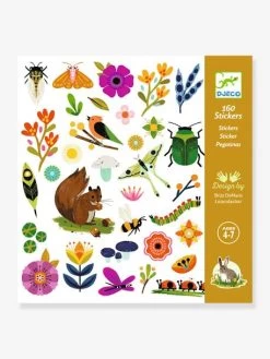 160 Stickers Jardin DJECO Orange - Djeco