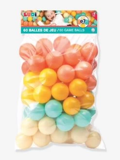 60 Balles De Jeu LUDI Multicolore - Ludi -Périphériques Pour Enfants 60 balles de jeu ludi 5