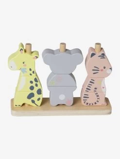 Animaux à Empiler KOALA En Bois FSC® Rose - Vertbaudet -Périphériques Pour Enfants animaux a empiler koala en bois fsc 2