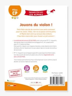 Apprendre à Lire Avec Les Alphas - Jouons Du Violon ! RÉCRÉALIRE Orange - Recrealire -Périphériques Pour Enfants apprendre a lire avec les alphas jouons du violon recrealire 3