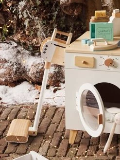 Aspirateur Balai En Bois FSC® Blanc - Vertbaudet -Périphériques Pour Enfants aspirateur balai en bois fsc 3