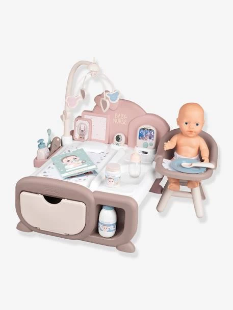 Baby Nurse Nursery Cocoon - SMOBY Multicolore - Smoby 1 Baby Nurse Nursery Cocoon - SMOBY Multicolore - Smoby
