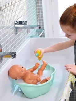 Baignoire Pomea - DJECO Vert - Djeco -Périphériques Pour Enfants baignoire pomea djeco 2