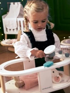 Baignoire Poupon Plexi/bois FSC® Blanc - Vertbaudet -Périphériques Pour Enfants baignoire poupon plexibois fsc 3