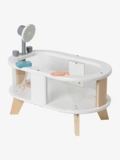 Baignoire Poupon Plexi/bois FSC® Blanc - Vertbaudet -Périphériques Pour Enfants baignoire poupon plexibois fsc 4