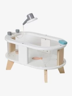 Baignoire Poupon Plexi/bois FSC® Blanc - Vertbaudet -Périphériques Pour Enfants baignoire poupon plexibois fsc 5