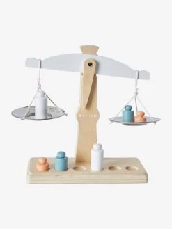 Balance à Poids En Bois FSC® Multicolore - Vertbaudet -Périphériques Pour Enfants balance a poids en bois fsc 2