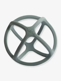 Balle De Dentition En Silicone - MUSHIE Bleu - Mushie -Périphériques Pour Enfants balle de dentition en silicone mushie 2