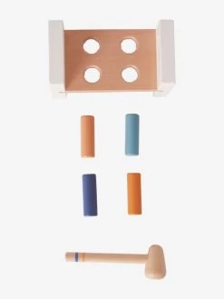 Banc à Marteler En Bois FSC® Multicolore - Vertbaudet -Périphériques Pour Enfants banc a marteler en bois fsc 3