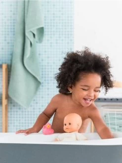 Bébé Bain Coralie COROLLE Rose Jardin - Corolle -Périphériques Pour Enfants bebe bain coralie corolle 2