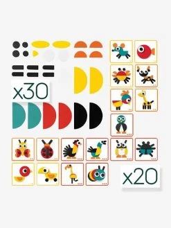 Blocs De Construction Ze Geoanimo DJECO Vert - Djeco -Périphériques Pour Enfants blocs de construction ze geoanimo djeco 2