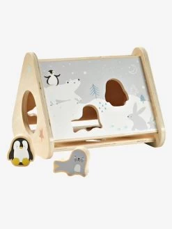 Boîte à Formes Des Animaux En Bois FSC® Multicolore - Vertbaudet -Périphériques Pour Enfants boite a formes des animaux en bois fsc 2