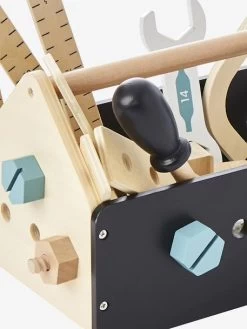 Boîte à Outils Du Bricoleur En Bois FSC® Noir - Vertbaudet -Périphériques Pour Enfants boite a outils du bricoleur en bois fsc 4