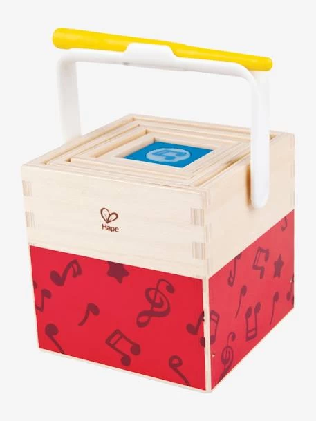 Boîtes Gigognes Musicales HAPE Rouge - Hape 2 Boîtes Gigognes Musicales HAPE Rouge - Hape – Image 2