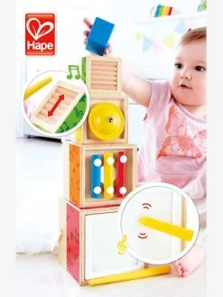 Boîtes Gigognes Musicales HAPE Rouge - Hape 11 Boîtes Gigognes Musicales HAPE Rouge - Hape -Périphériques Pour Enfants boites gigognes musicales hape 5