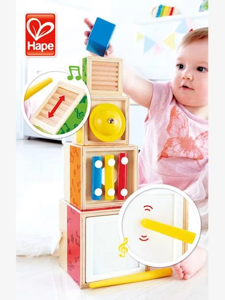 Boîtes Gigognes Musicales HAPE Rouge - Hape 6 Boîtes Gigognes Musicales HAPE Rouge - Hape – Image 6