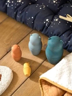 Boites Gigognes Ours En Silicone Multicolor - Vertbaudet -Périphériques Pour Enfants boites gigognes ours en silicone 3