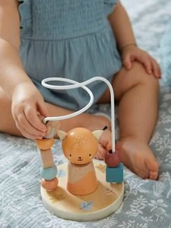 Boulier Les Amis De La Forêt En Bois FSC® Beige - Vertbaudet -Périphériques Pour Enfants boulier les amis de la foret en bois fsc 2