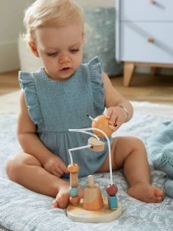 Boulier Les Amis De La Forêt En Bois FSC® Beige - Vertbaudet -Périphériques Pour Enfants boulier les amis de la foret en bois fsc 4