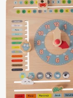 Calendrier En Bois FSC® Multicolore - Vertbaudet -Périphériques Pour Enfants calendrier en bois fsc 5