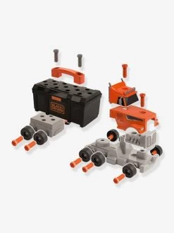 Camion De Bricolage Black+Decker SMOBY Orange/noir/gris - Smoby -Périphériques Pour Enfants camion de bricolage blackdecker smoby 4