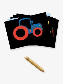 Cartes à Gratter Véhicules à Découvrir DJECO Bleu - Djeco 8 Cartes à Gratter Véhicules à Découvrir DJECO Bleu - Djeco -Périphériques Pour Enfants cartes a gratter vehicules a decouvrir djeco 3