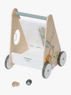 Chariot De Marche Avec Freins HANOÏ En Bois FSC® Multicolore - Vertbaudet -Périphériques Pour Enfants chariot de marche avec freins hanoi en bois fsc 5