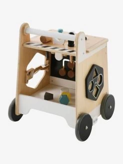 Chariot De Marche Bricolage En Bois FSC® Beige - Vertbaudet -Périphériques Pour Enfants chariot de marche bricolage en bois fsc 3