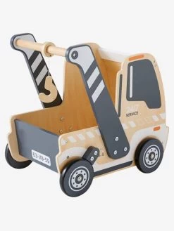 Chariot De Marche Camion En Bois FSC® Beige - Vertbaudet -Périphériques Pour Enfants chariot de marche camion en bois fsc 2