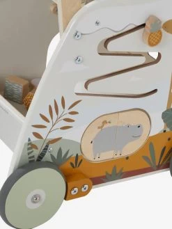 Chariot De Marche Multi-activités Tanzanie En Bois FSC® Vert - Vertbaudet -Périphériques Pour Enfants chariot de marche multi activites tanzanie en bois fsc 4