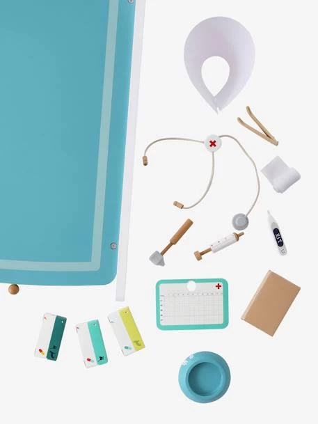 Chariot De Vétérinaire En Bois FSC® Blanc - Vertbaudet 3 Chariot De Vétérinaire En Bois FSC® Blanc - Vertbaudet – Image 3