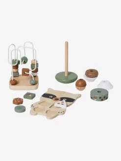 Produits populaires -Périphériques Pour Enfants coffret 3 jeux deveil green forest en bois fsc 1