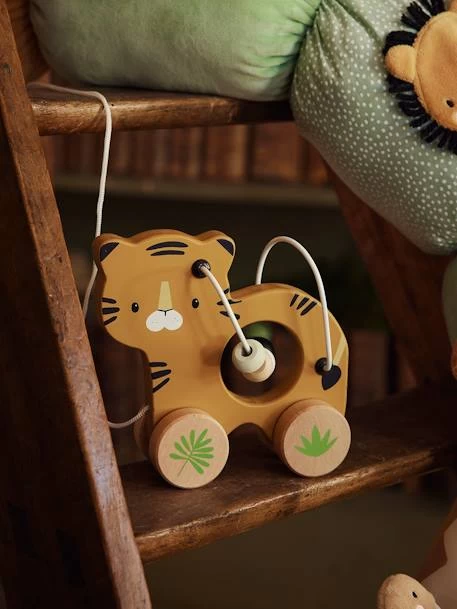 Coffret 3 Jeux D'éveil TANZANIE En Bois FSC® Orange - Vertbaudet 2 Coffret 3 Jeux D'éveil TANZANIE En Bois FSC® Orange - Vertbaudet – Image 2