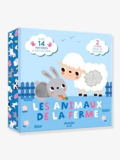Coffret à Toucher - Les Animaux De La Ferme - AUZOU Bleu - Auzou
