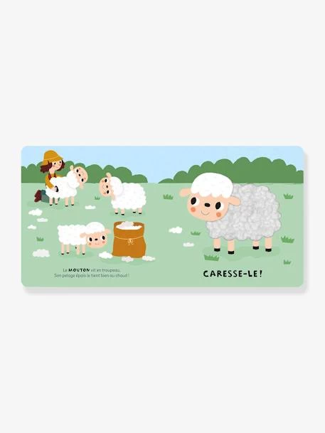 Coffret à Toucher - Les Animaux De La Ferme - AUZOU Bleu - Auzou 4 Coffret à Toucher - Les Animaux De La Ferme - AUZOU Bleu - Auzou – Image 4