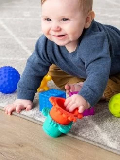 Coffret Balles, Cubes Et Gobelets Infantino Multicolore - Infantino -Périphériques Pour Enfants coffret balles cubes et gobelets infantino 2