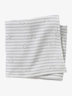 Coffret Cadeau 3 Pièces : Lange + Doudou + Hochet Rose - Vertbaudet -Périphériques Pour Enfants coffret cadeau 3 pieces lange doudou hochet 5