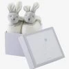 Coffret Chaussons Lapinou. Beige - Vertbaudet