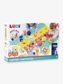 Coffret D'activités Tapis Quille Et Formes LUDI Multicolore - Ludi -Périphériques Pour Enfants coffret dactivites tapis quille et formes ludi 4