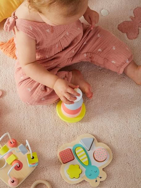 Coffret De 3 Jeux D'éveil En Bois FSC® Multicolore - Vertbaudet 3 Coffret De 3 Jeux D'éveil En Bois FSC® Multicolore - Vertbaudet – Image 3