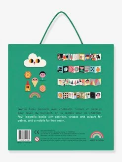 Coffret Livres D’éveil + Mobile Babybox MARCEL & JOACHIM Blanc - Auzou -Périphériques Pour Enfants coffret livres deveil mobile babybox marcel joachim 3