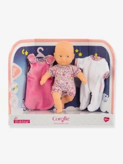Coffret Mini Câlin Bonne Nuit COROLLE Rose - Corolle -Périphériques Pour Enfants coffret mini calin bonne nuit corolle 4