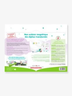 Coffret Mon Ardoise Magnétique Des Alphas Transformés - RÉCRÉALIRE Blanc Et Vert - Recrealire -Périphériques Pour Enfants coffret mon ardoise magnetique des alphas transformes recrealire 3