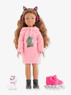 Coffret Poupée Mannequin Melody Music & Mode - COROLLE Rose - Corolle -Périphériques Pour Enfants coffret poupee mannequin melody music mode corolle 3