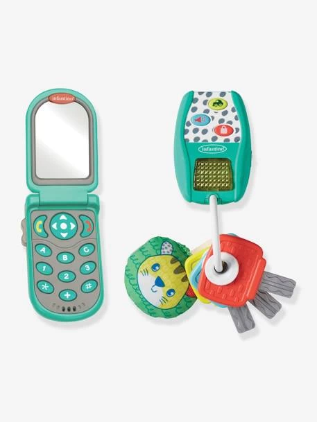 Coffret Téléphone Et Clé électroniques Infantino Multicolor - Infantino 1 Coffret Téléphone Et Clé électroniques Infantino Multicolor - Infantino