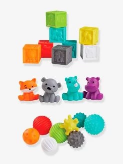 Coffrets 20 Pièces Sensorielles INFANTINO Multicolore - Infantino