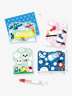 Coloriage à L'eau Caché Dans Le Ciel DJECO Bleu - Djeco -Périphériques Pour Enfants coloriage a leau cache dans le ciel djeco 2