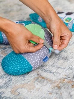 Coussin Piano évolutif 3 En 1 Infantino Gris Et Bleu - Infantino -Périphériques Pour Enfants coussin piano evolutif 3 en 1 infantino 2